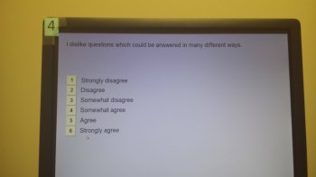 Not sure how to answer this