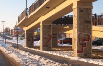Columbia Heights police tag suspect in galling graffiti case