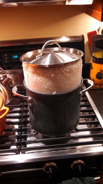 Maybe we should buy a rice cooker