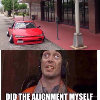 Wheel alignment