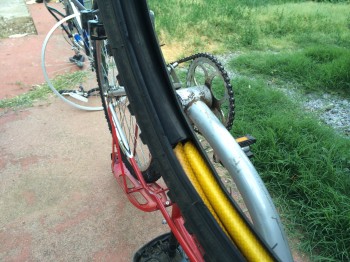 Friend complained of a "lumpy" ride