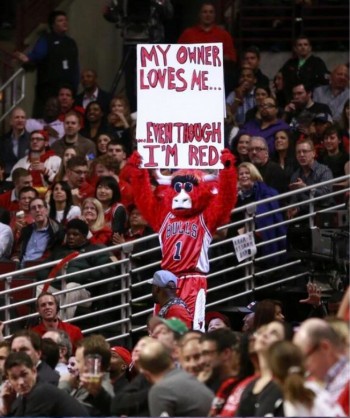 Benny the Bull's reaction to Donald Sterling