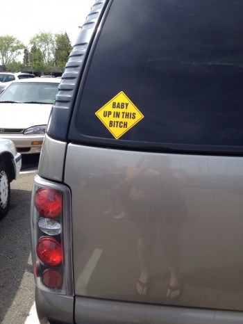 Ghetto Baby on Board