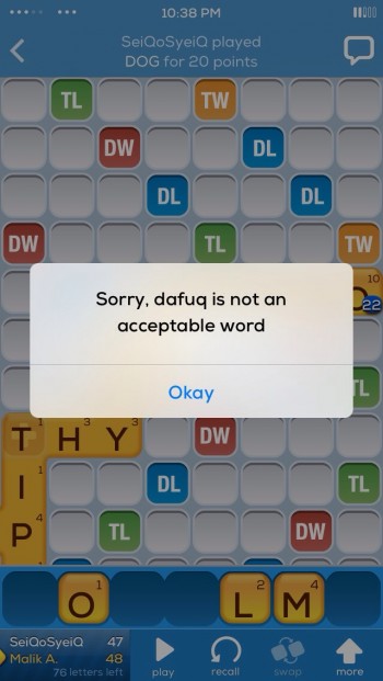 Okay...