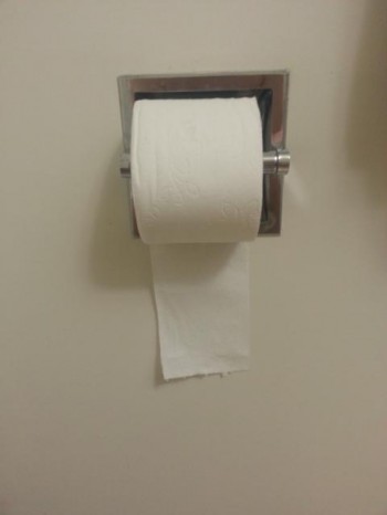 My new girlfriend just changed my toilet paper
