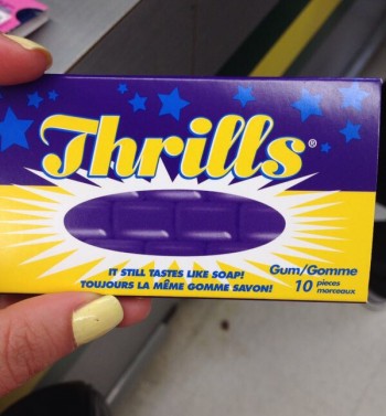 Soap Flavored Gum