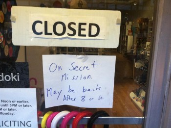 Secret mission