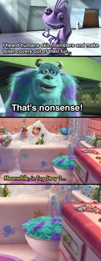 Pixar's Dark Humor