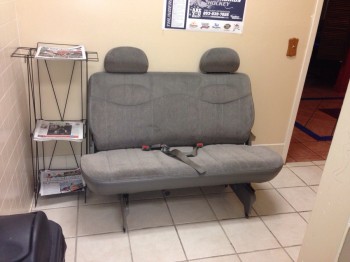 Waiting Room of Local Mexican Restaurant