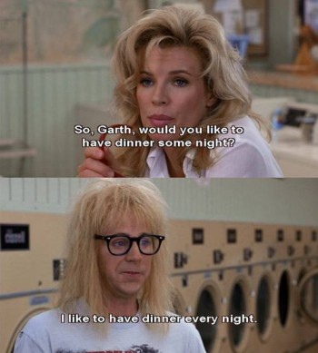 Garth's Dinner