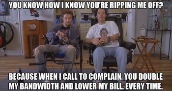 Called my ISP