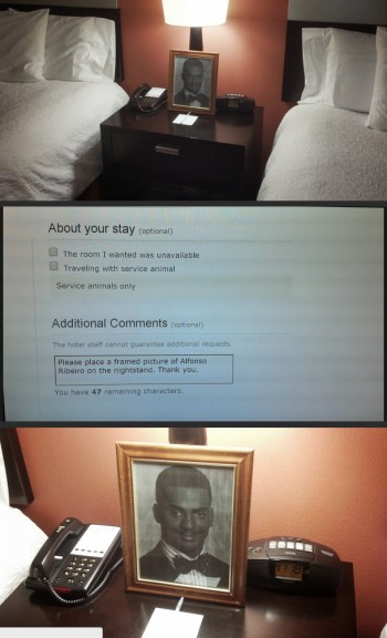 This is why I love Hampton Inn