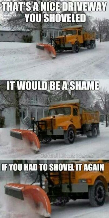 Shoveling