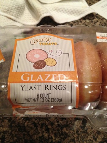 We're no longer calling them donuts?