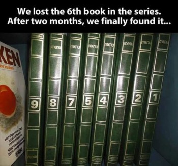 6th Book When Missing