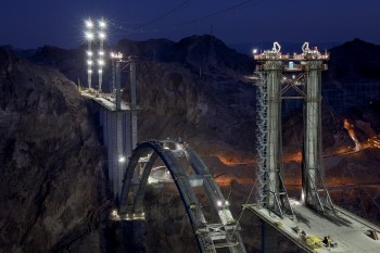 Building the Hoover Dam Bypass Bridge