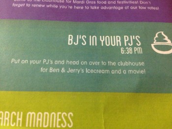 BJ's in your PJ's