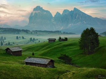 Italian Dolomite Mountains