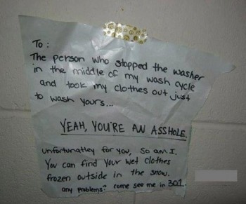 College Laundry Mat Justice