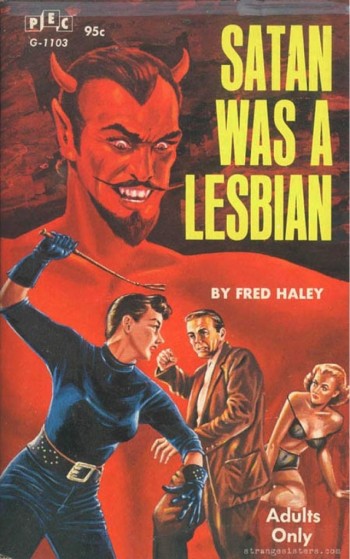 Early '60s pulp book cover