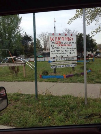 Sign in detroit