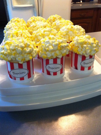Popcorn Cupcakes