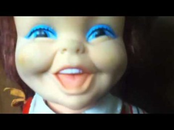 A  Baby Laugh a Lot  with low batteries