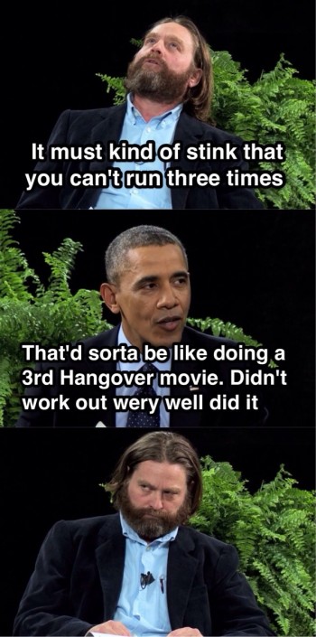 Obama on The Hangover 3