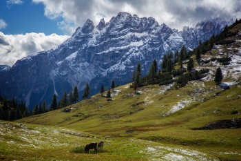 Morning Dolomites