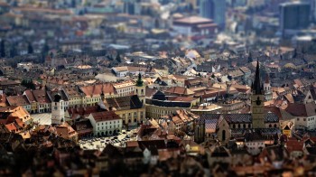 Downtown Sibiu, Romania