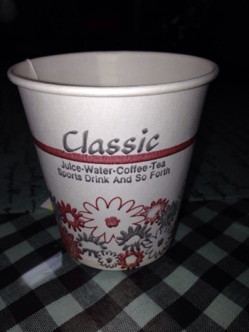 Thank you classic brand paper cup