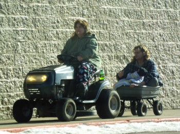 Shopping at Wal-mart
