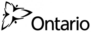Ontario's logo is its official flower, the trillium