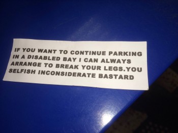 Handicap Parking Space