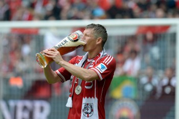 German champions do not drink gatorade