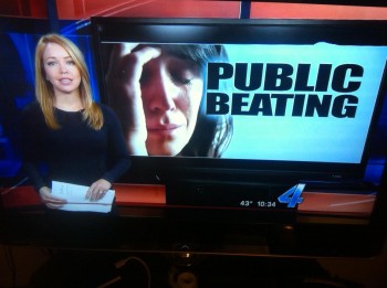 Domestic violence news story