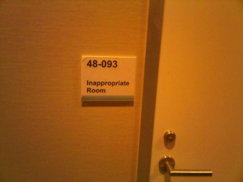 I must enter