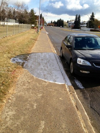 Frozen shadow