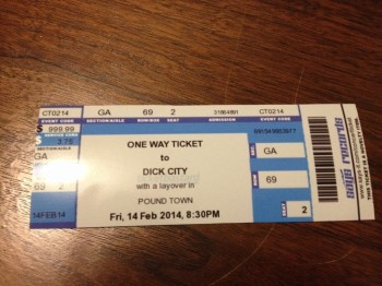 One way ticket