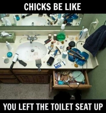 Chicks be like