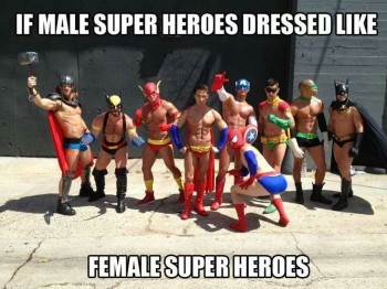 Super Heros Dressed