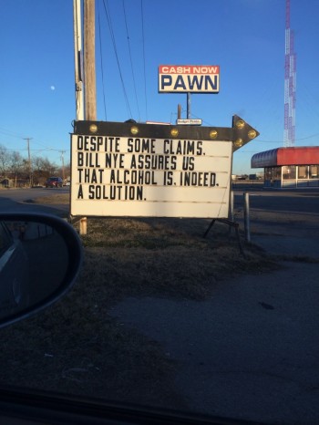 Alcohol is a Solution