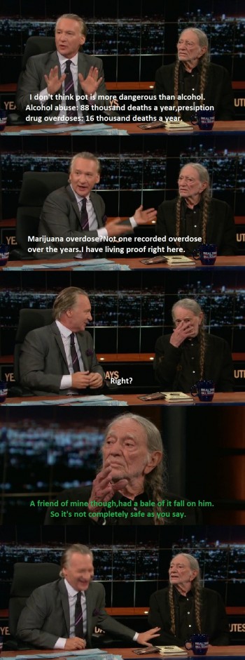 Willie Nelson on the dangers of Marijuana