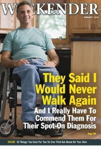 They said I would never walk again