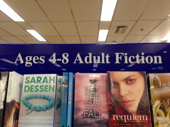 Ages 4-8 Adult Fiction