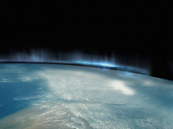Aurora Borealis From Space
