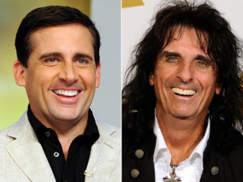 Steve Carell & Alice Cooper