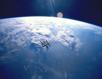 Russian space station Mir