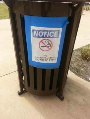No Smoking