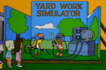 Yard work simulator